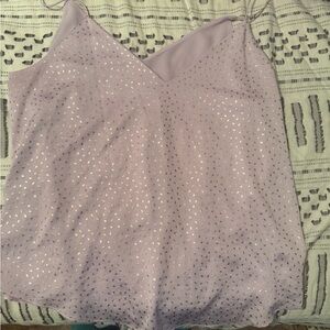 Express Lavender Camisole with Gold Accents